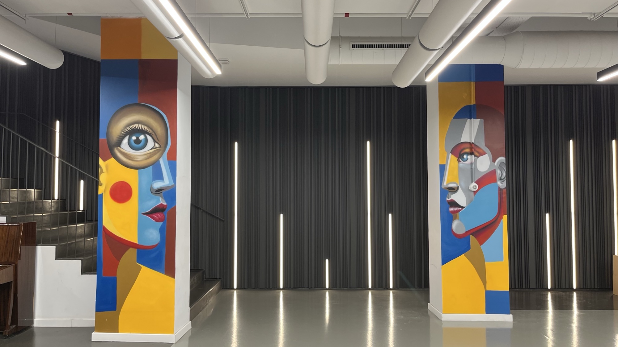 Mural by Matt & Tea