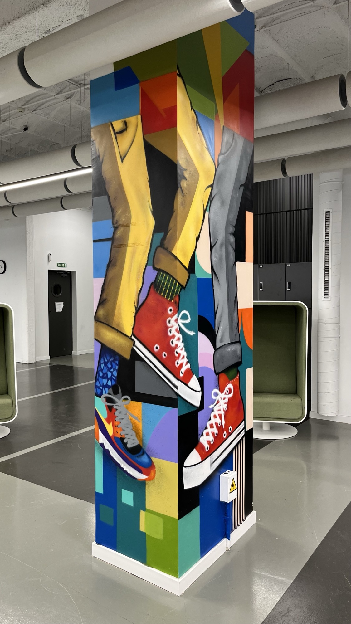 Mural by Matt & Tea
