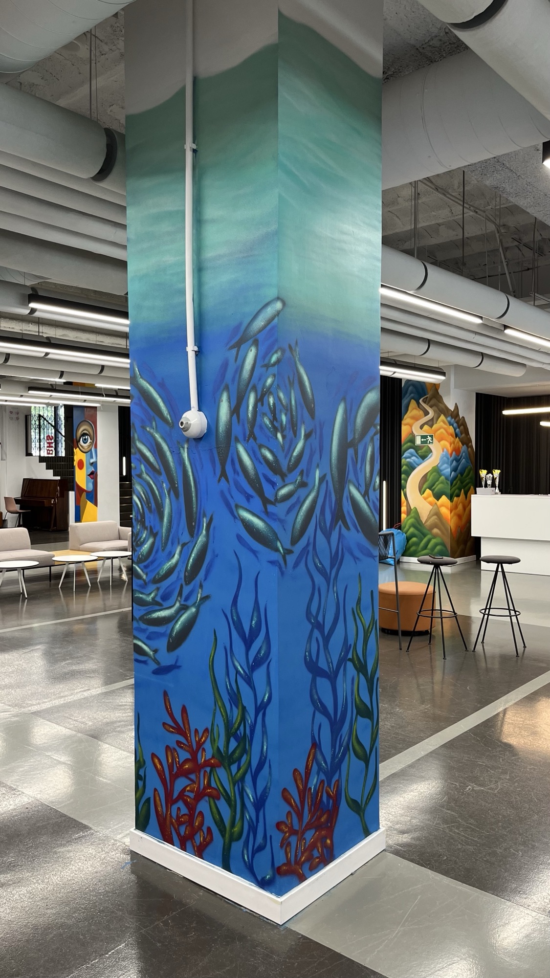 Mural by Matt & Tea