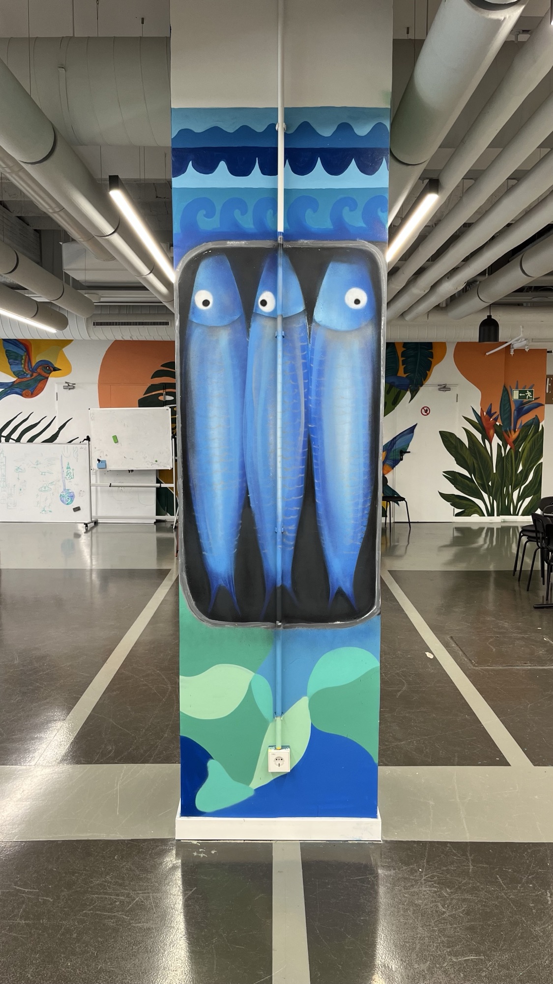 Mural by Matt & Tea
